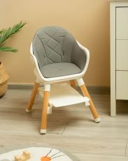 Стільчик для годування Caretero Bravo Grey